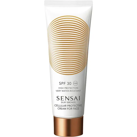 Silky Bronze Cellular Protective Cream For Face Spf30,  Sensai Solskydd Ansikte