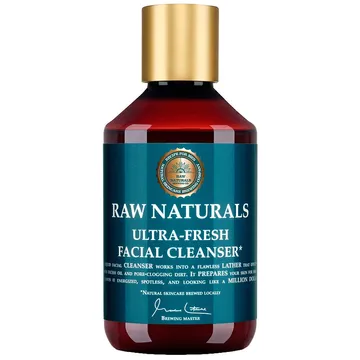 Raw Naturals Ultra Fresh Rengöring 250 ml | En uppfräschande ansiktsrengöring för män