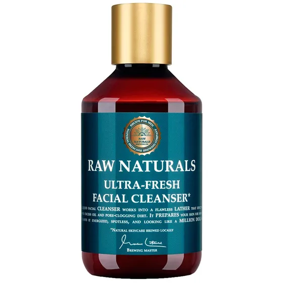 Raw Naturals Ultra Fresh Facial Cleanser, 250 ml Raw Naturals by Recipe for Men Ansiktsrengöring för män