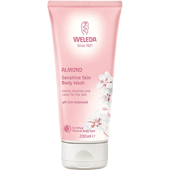 Weleda Almond Sensitive Skin Body Wash, 200 ml Weleda Bad- & Duschcreme