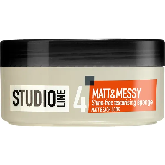 Studio Line Matt & Messy Shine-Free Texturising Sponge, 150 ml L'Oréal Paris Hårvax & Styling för män