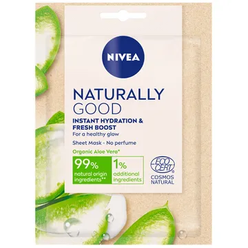 Nivea Naturally Good Aloe Vera Sheet Mask | Ge huden en intensiv näring & återfå ett fräscht glow!