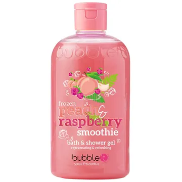Peach & Raspberry Smoothie: Lyxigt bad och dusch med fruktig extravagans
