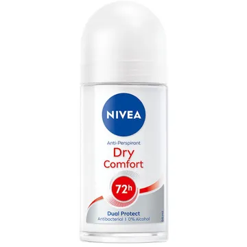 Nivea Dry Comfort Damdeodorant Roll-on: Friskt skydd som varar 72 timmar