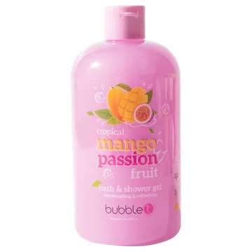 Gör din dusch och bad ännu godare med Mango & Passion Fruit Smoothie från BubbleT | 500 ml