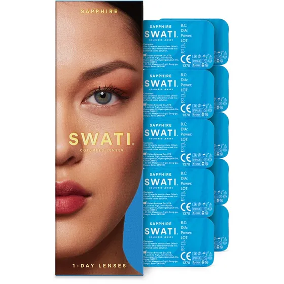 Pearl,  Swati Cosmetics Färgade linser