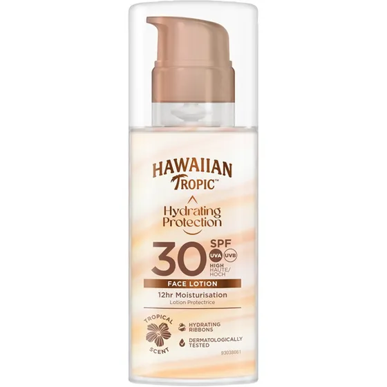 Hawaiian Tropic Silk Hydration Face Sun Lotion SPF30, 50 ml Hawaiian Tropic Solskydd Ansikte