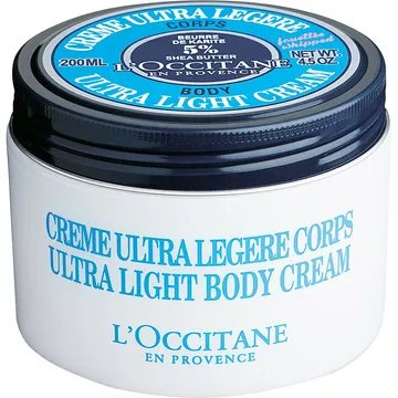 Lu2019Occitane Shea Ultra Light Body Cream: Ljuvlig kroppskräm med sheasmör