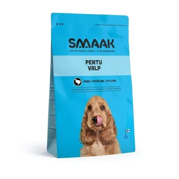 SMAAK Puppy Kyckling (2 kg): Fodra för din valps växtresa