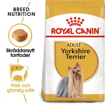 Royal Canin Breed Yorkshire Terrier för glansig päls och god aptit