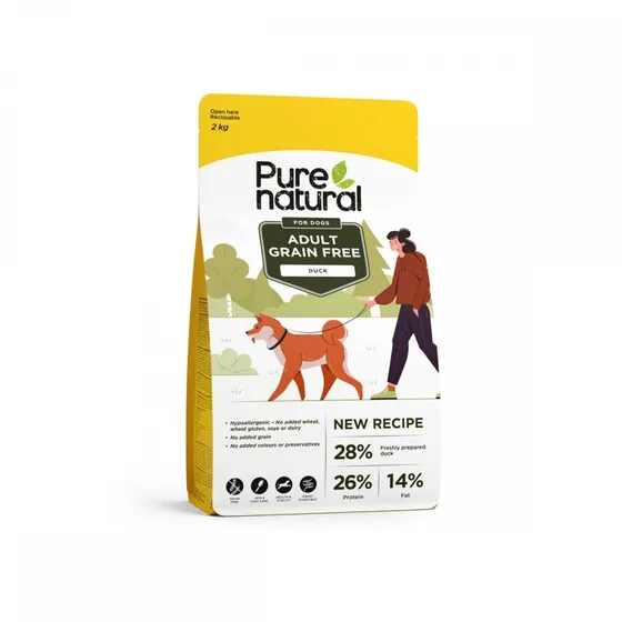 Purenatural Dog Adult Grain Free Duck (2 kg)