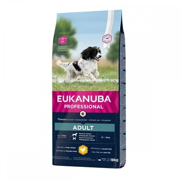 Eukanuba Dog Breeder Adult Medium Breed 18 kg: Premiumfoder för Medelstora Hundar