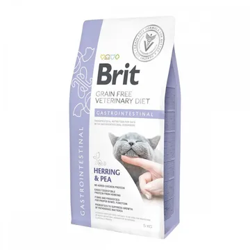 Brit Veterinary Diet Cat Gastrointestinal Grain Free (5 kg) - en oumbärlig lösning för katter med känslig mage