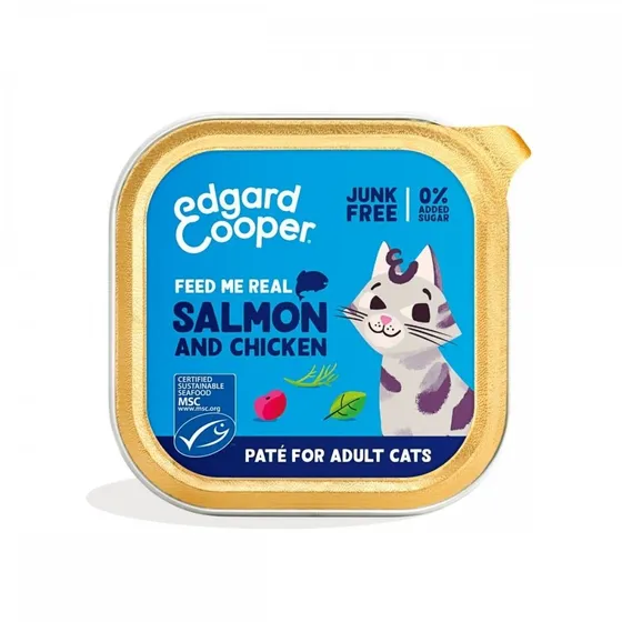 Edgard&Cooper Cat Salmon & Chicken 85 g