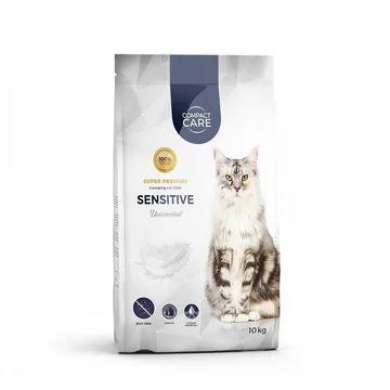 Compact Care Sensitive: Extremt effektiv kattsand för känsliga katter