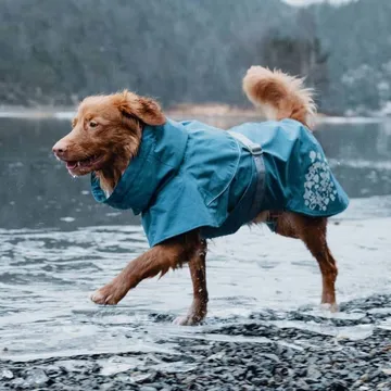 Hurtta Monsoon Hundtäcke Blå (20 cm): Skydd mot regn och rusk