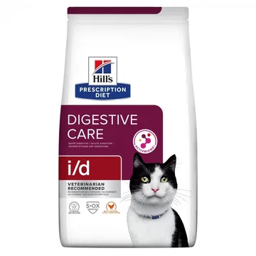 Hill's Prescription Diet Feline i/d Digestive Care med kyckling (8 kg) | För katternas matsmältning