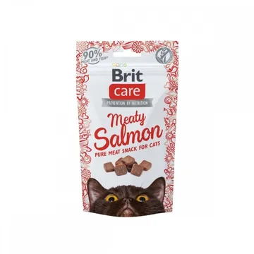 Brit Care Cat Snack Meaty Lax 50 g - Ett gott och smakrikt kattgodis