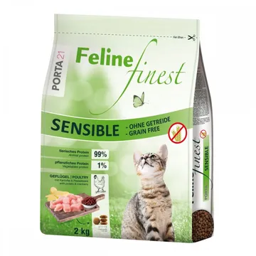 Feline Porta 21 Finest Sensible -Grain Free 2 kg: Hälsosamt Torrfoder För Vuxna Katter