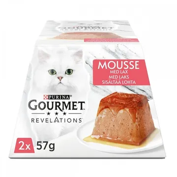 Gourmet Revelations Salmon 2x57 g: En kulinarisk upplevelse för din katt