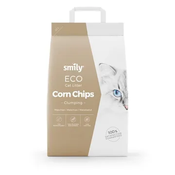 Smily Eco Corn Chips Kattsand 20 liter: Miljövänligt och Klumpbildande