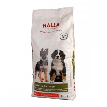 Halla Junior 26-20 (15 kg): Rik på energi för unga hundar