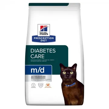 Hill's Prescription Diet Feline m/d Diabetes Care Kyckling (1,5 kg): Ett Foder för Diabetiker