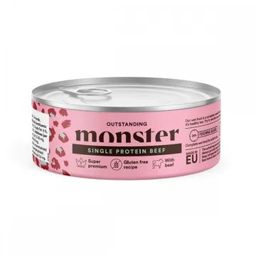 Monster Cat Adult Single Protein Beef 100 g: En näringsrik och oemotståndlig måltid för din fina katt