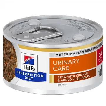 Hill's Perscription Diet Feline c/d Multicare Stress Urinary Care Stew Chicken & Vegetables 82 g