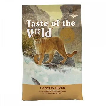 Taste of the Wilds kattmat med smaken av vildmarkens floder - nu med öring