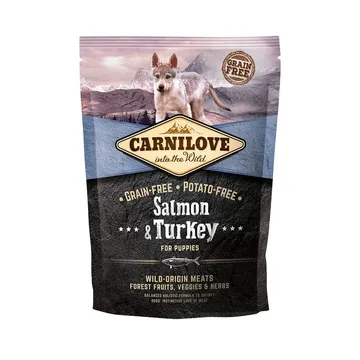 Carnilove Lax & Kalkon, Puppy (1,5 kg) | Ett premiumfoder för valpar
