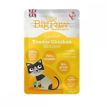 Little BigPaw Gourmet Tender Chicken Mousse 85 g