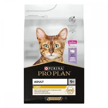 Purina Pro Plan Cat Adult Light Turkey (3 kg): Lätt och Näringsrikt Foder för Katter