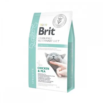 Brit Veterinary Diet Cat Struvite Grain Free (2 kg): Veterinärfoder Mot Urinsten