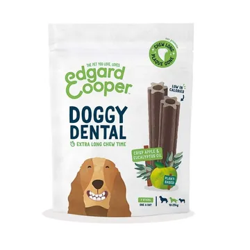 Edgard & Cooper Doggy Dental Tuggpinnar Äpple & Eukalyptus 7-pack