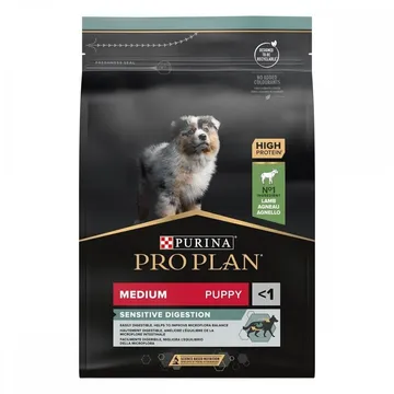 Purina Pro Plan Puppy Medium Sensitive Digestion Lamb (3 kg): Fodra din valps maghälsa