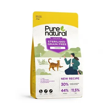 Purenatural Cat Grain Free Sterilised Chicken (2 kg): ett holistiskt foder