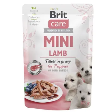 Brit Care Mini Puppy Lamm i Sås 85 g: En Perfekt Start för Din Valp
