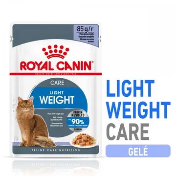 Royal Canin Light Weight Care Jelly - ett vätfoder för viktkontroll hos katter (12x85g)