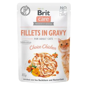 Brit Care Cat Adult Kyckling i Sås 85 g: Ett Närande och Smakrikt Helfoder