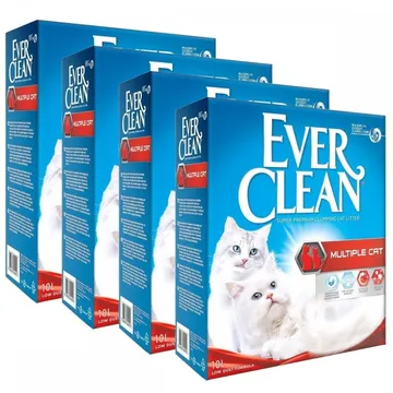 Ever Clean Multiple Cat 4 x 10L: En Anti-Lukt-Lösning För Kattälskare