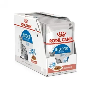 Royal Canin Indoor in Gravy Adult: Vätskefrämjande Kattmat för Innekatter