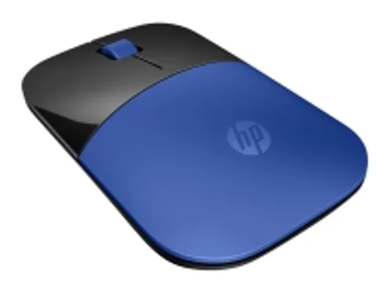 HP Z3700 - Mus - optisk - trådlös - 2.4 GHz - trådlös USB-mottagare - blå - för HP 20, 22, 24, 27, 460  Pavilion 24, 27, 590, 595, TP01  Pavilion Laptop 14, 15