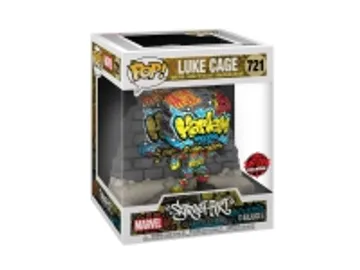 Funko POP! 721: Marvel Deluxe Street Art Collection - Luke Cage (EB Exclusive)