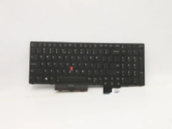 Lite-On - Ersättningstangentbord för bärbar dator - bakgrundsbelyst - USA med eurosymbol - svart - för ThinkPad P15 Gen 1 20ST, 20SU  T15g Gen 1 20UR, 20US