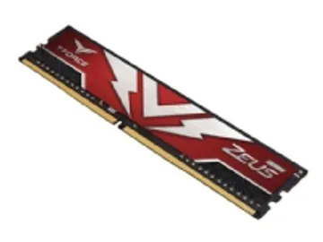 T-FORCE ZEUS - DDR4 - modul - 16 GB - DIMM 288-pin - 3200 MHz / PC4-25600 - CL16 - 1.35 V - ej buffrad - icke ECC - röd