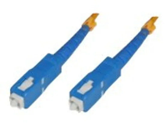 MicroConnect - Nätverkskabel - SC/UPC enkelläge (hane) till SC/UPC enkelläge (hane) - 5 m - fiberoptisk - 9 / 125 mikrometer - halogenfri - gul