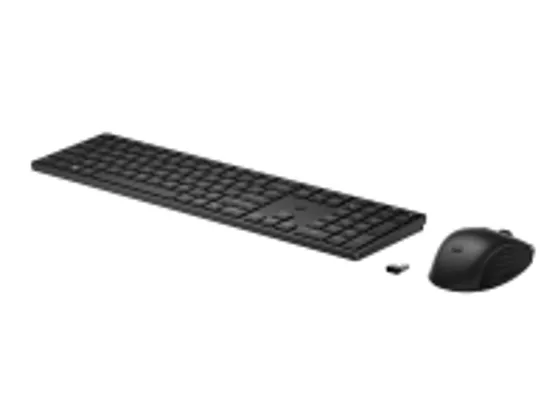 HP 655 - Sats med tangentbord och mus - trådlös - 2.4 GHz - hela norden - svart - för Pro x360 Fortis 11 G9 Notebook  ProBook 445 G9 Notebook