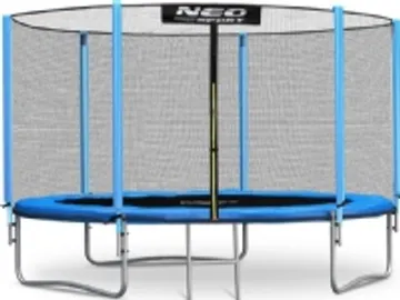 Neo-Sport trädgårdstrampolin NS-06Z181 med utomhusnät 6 FT 183 cm