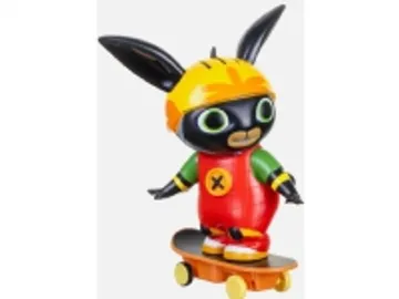 En supersöt Bing Skateboarding 18 cm mjukisdjur leksaksfigur för alla åldrar
